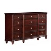 Dylan 12 Drawer Dresser Dark Cherry - Picket House Furnishings - image 2 of 4
