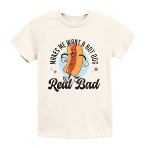 The Juniper Shop Me Wants A Hot Dog Real Bad Cartoon Youth Short Sleeve Tee - 1 of 4