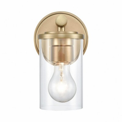 Elk Home Burrow 1 - Light Vanity in  Natural Brass