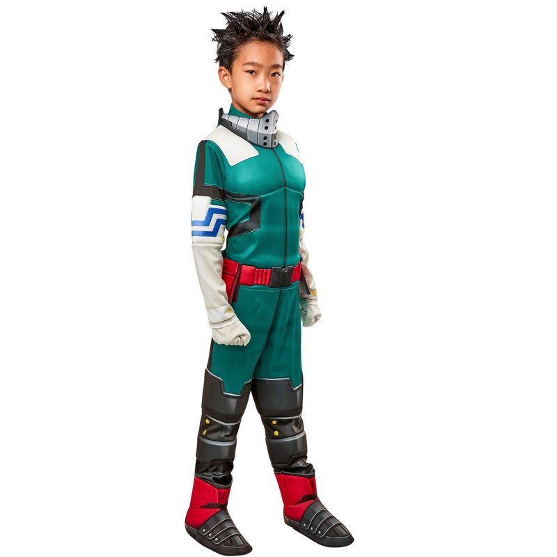 Rubies My Hero Academia: Izuku Midoriya Boy's Deluxe Costume, 4 of 6