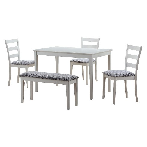 5pc Set Dining Table Set White Everyroom Target