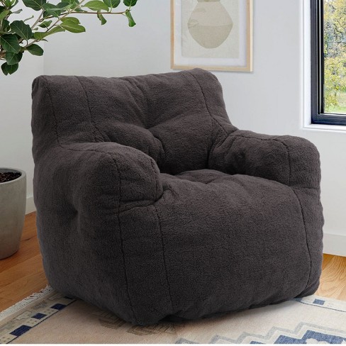 5' Large Bean Bag Chair With Memory Foam Filling And Washable Cover - Relax  Sacks : Target