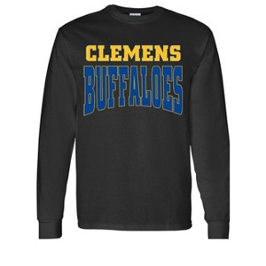 Adult Samuel Clemens High School Buffaloes Name Essential Long