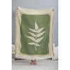 Nadja Leaf Design 19 56"x46" Woven Throw Blanket - Deny Designs - 3 of 4