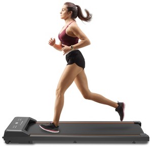 BestParts Treadmill, Under Desk Electric Treadmill with LED Display and Remote Control, 2.5HP Quiet Motor, Suitable for Home Office Use, Black - 1 of 4