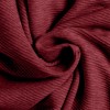 Women's Square Neck T-Shirts 3/4 Sleeve Slim Fit Tops Summer Casual Tops Ribbed Knit - 4 of 4
