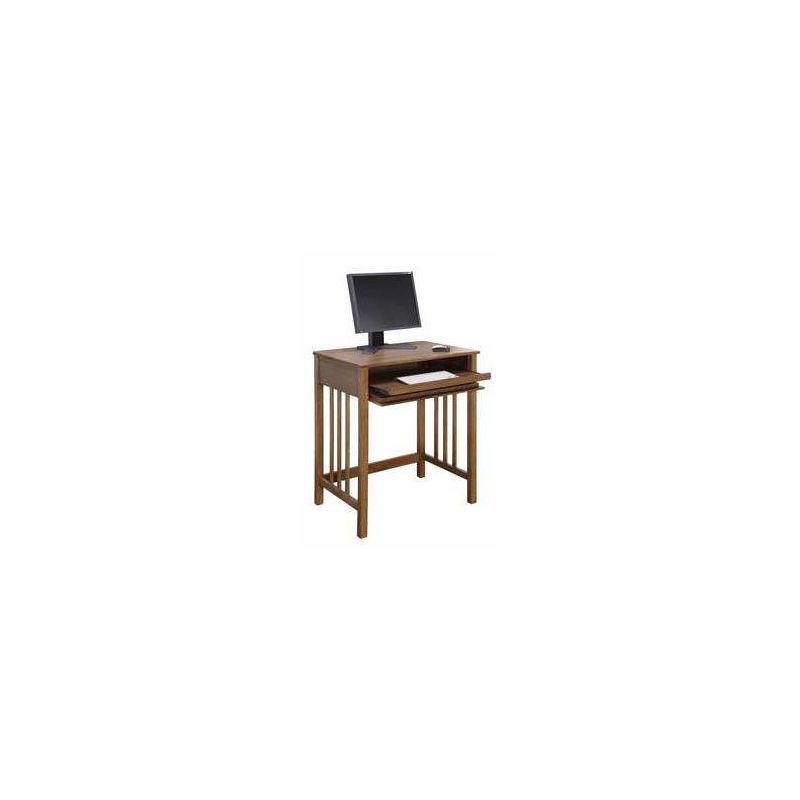 Breighton Home Repose Mission Style Desk with Slide-Out Keyboard Drawer, 3 of 6