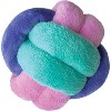 fouFit FouFouBrands Hide n Seek Knotted Snuffle Ball Treat Dispensing Nosework Toy for Dogs - Pink/Green/Purple(Small) - 3 of 3