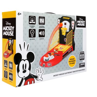 Mickey Mouse Electronic Tabletop Basketball Set with LED Lights