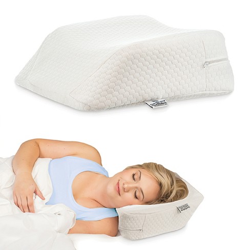 Award-winning Chiropractic Neck Pillow, Blue Neck Support, Neck Pain Relief,  Cervical Pillow, Neck Traction, Size Medium 