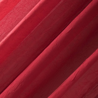 Erica Crushed Sheer Voile Rod Pocket Curtain Panel - No. 918, 4 of 7