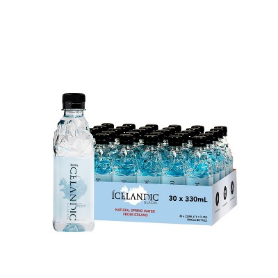 Icelandic Glacial Natural Spring Alkaline Water - 11.16 Fl Oz (Pack of 30)