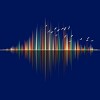Junior's Design By Humans Nature's Music - Sound Wave By NomAdartStudio T-Shirt - 2 of 3