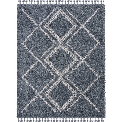 Pro Lux Shag PLX432 Power Loomed Area Rug  - Safavieh