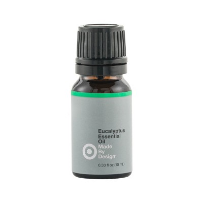 .33 fl oz 100% Pure Essential Oil Single Note Eucalyptus - Made By Design™