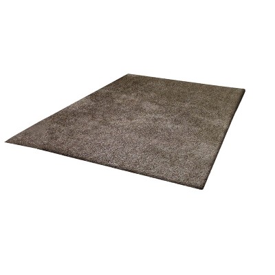 HomeRoots 8' X 11' Brown Shag Hand Tufted Area Rug