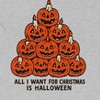 Rerun Island Men Pumpkin Pyramid All I Want For Christmas Short Sleeve Graphic Cotton T-Shirt - 2 of 4