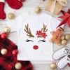 The Juniper Shop Reindeer Girl Youth Short Sleeve Tee - 2 of 2
