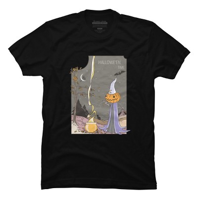 Men's Design By Humans Halloween magic brewery By runcatrun T-Shirt