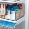 mDesign Large Deep Plastic Kitchen Storage Organizer Bin, Handles, 4 Pack, Clear - 3 of 4