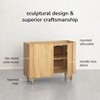 MH London Rufus 40" Scandinavian Solid Wood Sideboard with Storage - 4 of 4