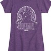 Girls' - Wicked - Elphaba Wicked Witch Silhouette Fitted Short Sleeve Graphic T-Shirt - 2 of 4