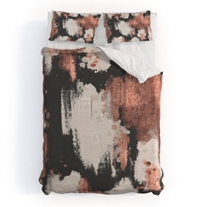 Deny Designs Full/Queen Emanuela Carratoni Festive Colors Duvet Cover and Pillow Sham Beige - 1 of 4