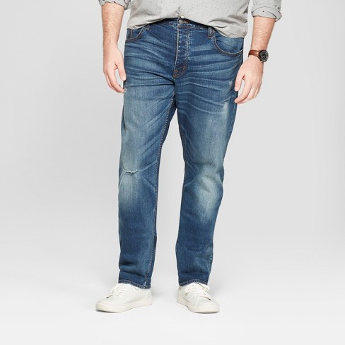 Men's Tall Slim Fit Selvedge Denim Stretch Jeans - Goodfellow & Co ...