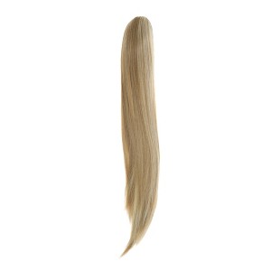 Unique Bargains Long Straight Hair Wig Hair Clips 21.65" Length 1 Pc - 1 of 4