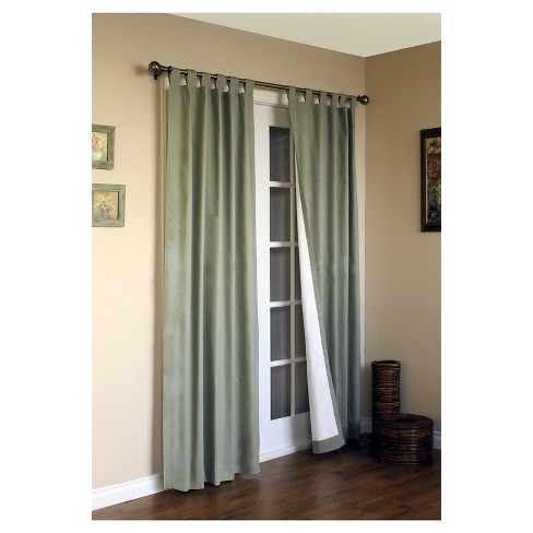 Weathermate Tab Curtain Panel Pair  Sage 160 X 84 : Target