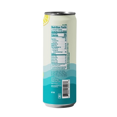Recoup Lemon Lime Ginger Sparkling Hydration - 12 fl oz
