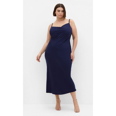 Women's Plus Size Sadie Dress - navy | CITY CHIC