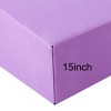 PiccoCasa Solid Color Soft Fitted Sheet with 15 Inch Large Pocket - 4 of 4