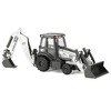 ERTL 1/50 JI Case 580 Super N Backhoe Loader, Silver Signature Limited Edition Prestige Collection 44521 - 2 of 4