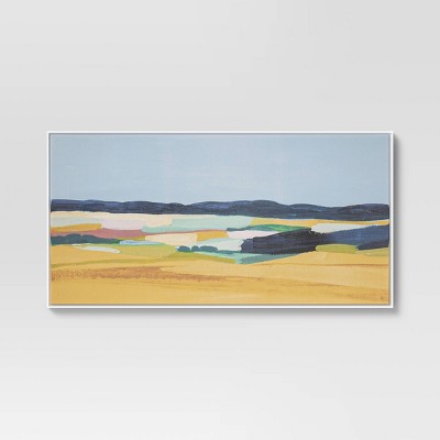 24" x 47" Meadowscape Canvas Floating Frame - Project 62™