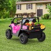 24V Electric Ride on Dump Truck for Kids,2-Seater 4WD Remote Control Car with Electric Dump Bed & Shove - 2 of 4