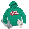 Simply Sage Market Women's Graphic Hoodie Retro Merry Christmas - 2 of 3