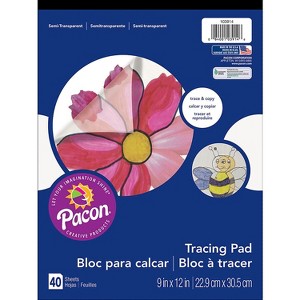 Pacon Art Street Translucent Tracing Paper Pad 12" x 9" PAC103914 - 1 of 1