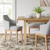 Kinston Curved Back Upholstered Dining Chair - Threshold™ - 2 of 4