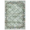 Floral Area Rugs for Living Room Low Pile Non Slip Rugs Washable Soft Foldable Accent Carpet Home Decor - 3 of 4