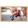 PosterPalooza | Minimalist Yellow Picture Frame - UV Acrylic, Backing Board, Hanging Hardware Included - 2 of 4