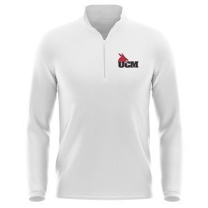 Campus Lab University of Central Missouri Adult Men's Active Sport 1/4 Zip Pullover Left Chest Logo - 1 of 4