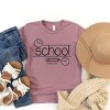 The Juniper Shop SmileyWorld School Handwriting Lines Youth Short Sleeve Tee - 3 of 4