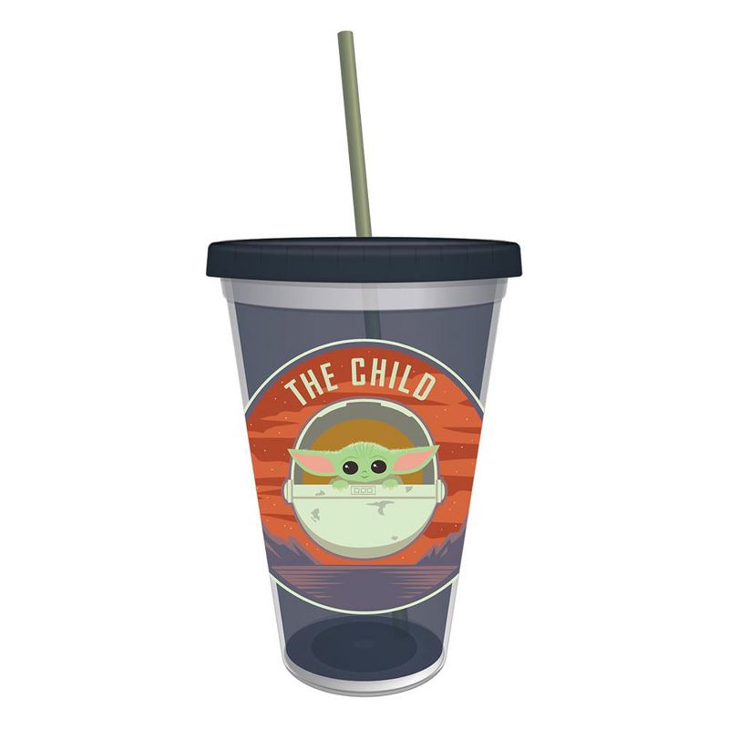 Star Wars The Child Baby Yoda Evolution 16 oz. Acrylic Travel Cup, 2 of 4
