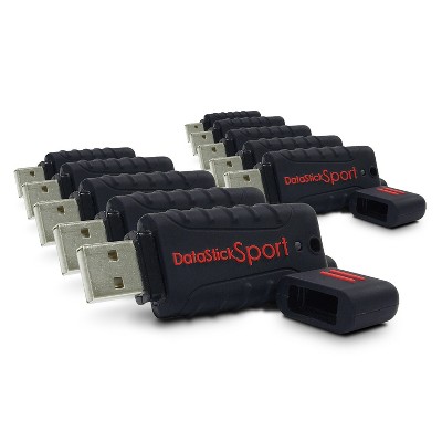 Centon Waterproof 2GB USB 10pk Black (DSW2GB10PK)