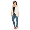 24seven Comfort Apparel Women's Elbow Length Sleeve Cardigan - 2 of 4
