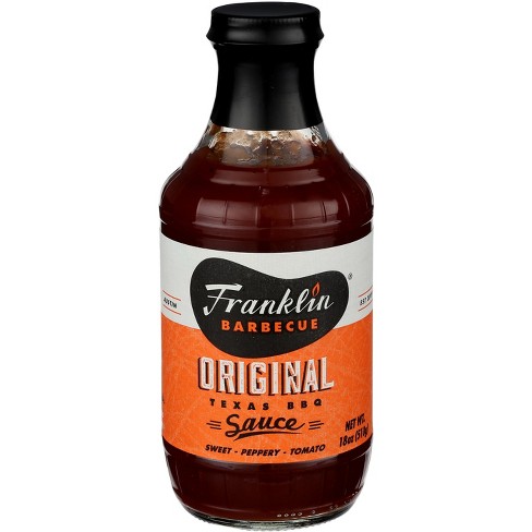 Franklin Barbecue Sauce Original Texas - Case of 6 - 18 oz - image 1 of 4