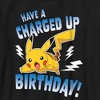 Boy's Pokemon Pikachu Have a Charged Up Birthday T-Shirt - 2 of 4