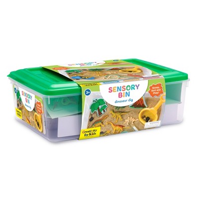 Dinosaur Dig Sensory Bin - Creativity for Kids: Sand & Water Table, Sensory Toys, Fine Motor Skills, Ages 3+