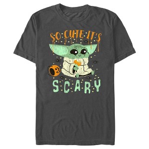 Men's Star Wars: The Mandalorian Halloween So Cute It’s Scary T-Shirt - 1 of 4